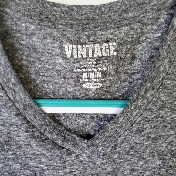 Old Navy Vintage T shirts (3 ) V-neck Blue Brown and Grey Size M - Picture 7 of 16